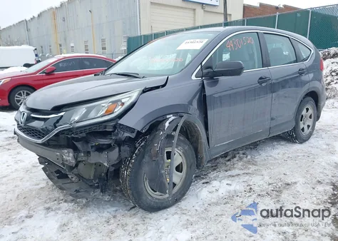 2015 Honda Cr-V Lx z USA, uszkodzony, nr VIN 5J6RM4H37FL104892